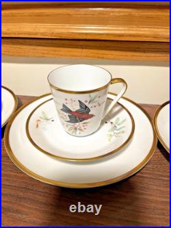 Hutschenreuther Selb Bavaria Porcelain Bird Set Audubon Drawings 23 Pieces