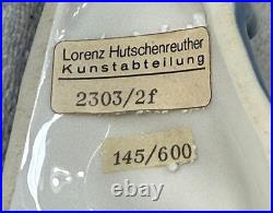 Hutschenreuther Swan Porcelain Figurine by Hans Achtziger Vintage Germany 1950s