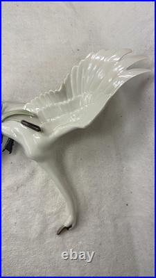 Hutschenreuther Swan Porcelain Figurine by Hans Achtziger Vintage Germany 1950s