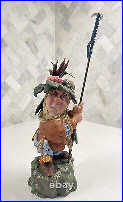 James Christensen Wetland Bird Hunter Porcelain Sculpture