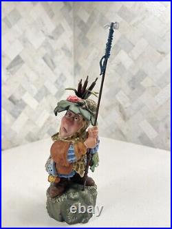 James Christensen Wetland Bird Hunter Porcelain Sculpture