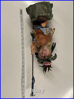 James Christensen Wetland Bird Hunter Porcelain Sculpture