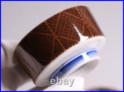 Japanese Kutani Ware Porcelain Cups 2.4inch Set of 5 Bird Motif Seiko Kiln