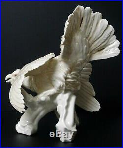 Karl Ens HUGE 12 Tall Porcelain Figurine Statue of a Bird or Grouse PERFECT