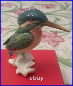 Karl Ens Kingfisher Bird In Animalier Porcelain