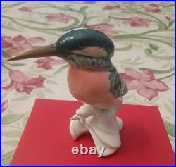 Karl Ens Kingfisher Bird In Animalier Porcelain