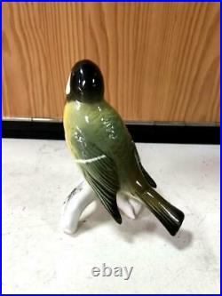 Karl Ens Rare Germany Antique Vintage Porcelain Statue Figurine Bird Marked 3.9