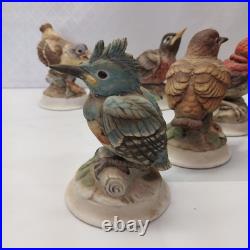 Kelvin's China handpainted birds B-743 Set of Five Japan