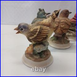 Kelvin's China handpainted birds B-743 Set of Five Japan