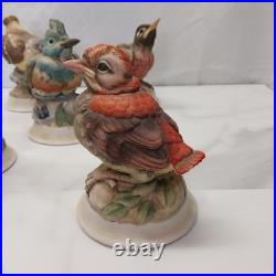 Kelvin's China handpainted birds B-743 Set of Five Japan