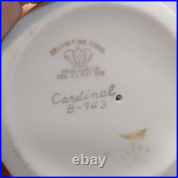 Kelvin's China handpainted birds B-743 Set of Five Japan