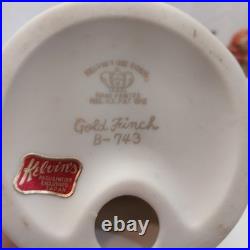 Kelvin's China handpainted birds B-743 Set of Five Japan