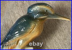 Kingfisher Wagner & Apel 2626, Germany Porcelain Bird Figurine, New In Box