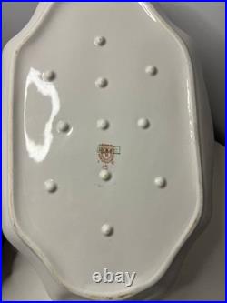 Korosten Porcelain Tea Set, 29 pcs, Bird of Paradise, Vintage USSR