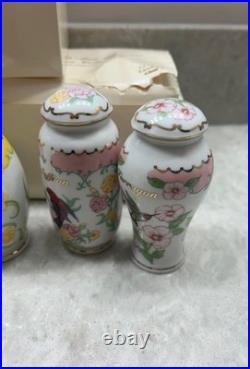 LENOX BIRDS and BLOSSOMS SPICE KITCHEN COLLECTION BOX
