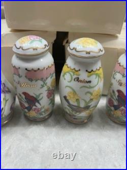LENOX BIRDS and BLOSSOMS SPICE KITCHEN COLLECTION BOX