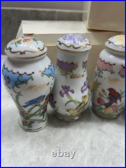 LENOX BIRDS and BLOSSOMS SPICE KITCHEN COLLECTION BOX