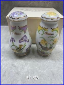 LENOX BIRDS and BLOSSOMS SPICE KITCHEN COLLECTION BOX