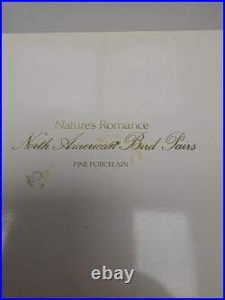 LENOX Nature's Romance Cardinals North American Bird Pairs sculpture NEW n BOX