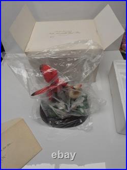 LENOX Nature's Romance Cardinals North American Bird Pairs sculpture NEW n BOX