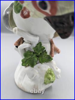 Large 19th C Meissen Samson Porcelain Figurine Bird Cockatoo Rare Marked 8.5