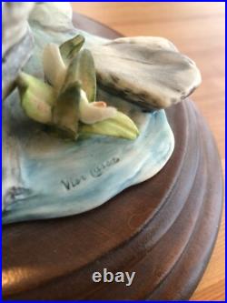 Large Capodimonte Limited Edition Porcelain Bird Sculpture by Vier Tasca