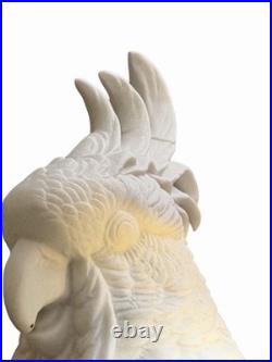 Large Royal Dux Czech Porcelain Parrot Cockatoo Bird Figurine 15