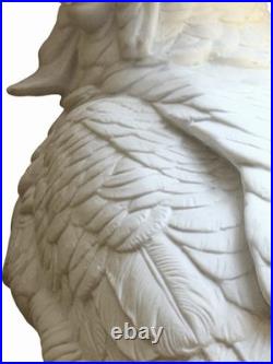 Large Royal Dux Czech Porcelain Parrot Cockatoo Bird Figurine 15