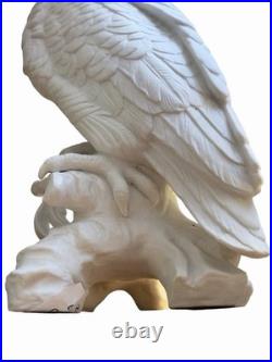 Large Royal Dux Czech Porcelain Parrot Cockatoo Bird Figurine 15