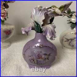 Lena Liu Essence Of Spring Humming Bird And Flowers Collection Of 5. 6 X 3.5