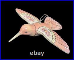Lena Liu's Hummingbird Precious Jewels Blooming Lily Bradford Editions Set of 5