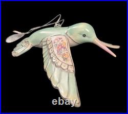 Lena Liu's Hummingbird Precious Jewels Blooming Lily Bradford Editions Set of 5