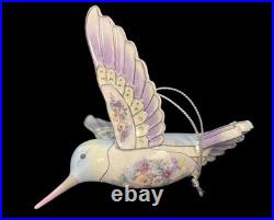 Lena Liu's Hummingbird Precious Jewels Blooming Lily Bradford Editions Set of 5