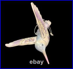 Lena Liu's Hummingbird Precious Jewels Blooming Lily Bradford Editions Set of 5