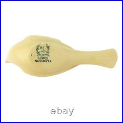 Lenox China Vintage YELLOW Bird Green / Blue Mark Figurine Rare desirable color