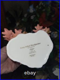 Lenox Ivory Billed Woodpecker Bird Figurine 1999 Rare