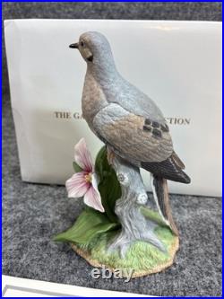 Lenox Mourning Dove Fine Porcelain Garden Bird Collection 1999 Retired Box COA