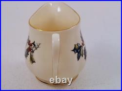 Lenox WINTER GREETINGS Covered Sugar Bowl & Creamer, USA, Nuthatch & Chickadee
