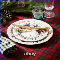 Lenox Winter Greetings 12-Piece Dinnerware Set with Mugs Fine China BRAND NEW