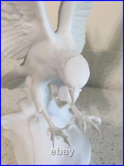 Limited Ed. Vintage Kaiser German Porcelain Eagle Figure Statue 28 1/2 Height