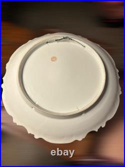 Limoges Hunting Duck Plate Signed Sara- Ready To Hang 12- No Chips Or Cracks