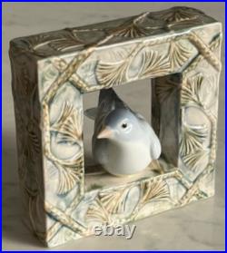 Lladro 8067 Bird Natural Frames Bird in Square Plant Arbor MWOB, RV$245