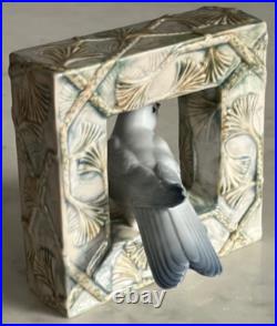 Lladro 8067 Bird Natural Frames Bird in Square Plant Arbor MWOB, RV$245