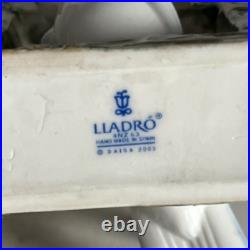 Lladro 8067 Bird Natural Frames Bird in Square Plant Arbor MWOB, RV$245