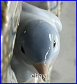Lladro 8067 Bird Natural Frames Bird in Square Plant Arbor MWOB, RV$245
