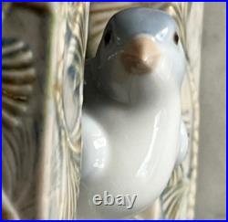 Lladro 8067 Bird Natural Frames Bird in Square Plant Arbor MWOB, RV$245