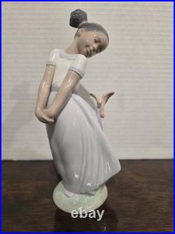 Lladro Black Legacy Collection Pretty Bird #01008131 Mint Figurine Retired