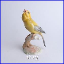 Lorenz Hutschenreuther Carl Werner Canary on Branch Bird Figurine (2403)