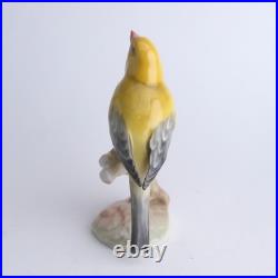 Lorenz Hutschenreuther Carl Werner Canary on Branch Bird Figurine (2403)