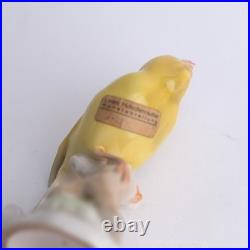 Lorenz Hutschenreuther Carl Werner Canary on Branch Bird Figurine (2403)